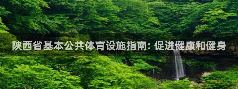 意昂3娱乐下载：陕西省基本公共体育设施指南: 促进健