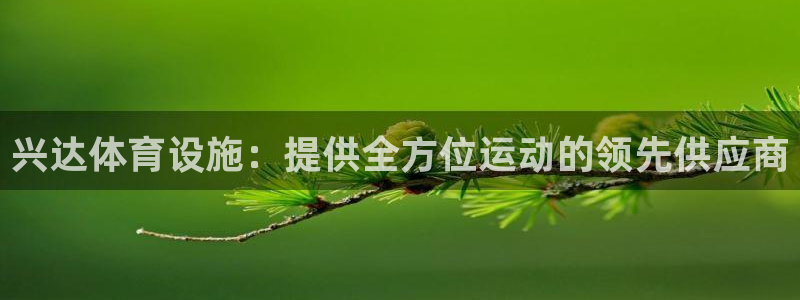 意昂3娱乐首页网站大全：兴达体育设施：提供全方位运动