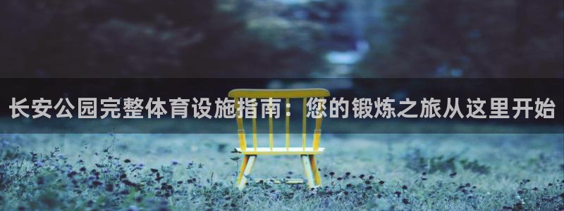 意昂3集团官网首页：长安公园完整体育设施指南：您的锻炼之旅从