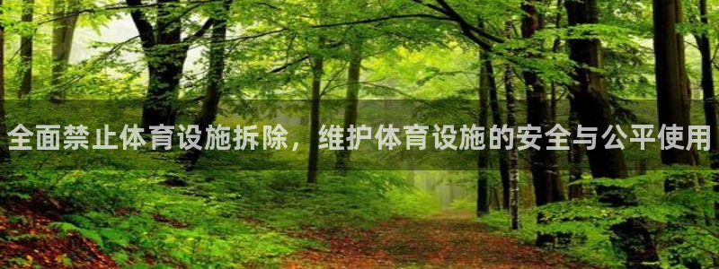 意昂体育3注册：全面禁止体育设施拆除，维护体育设施的